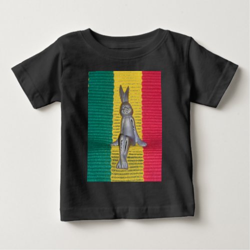 Rabbit Kingston Jamaica Glory Colors Baby T_Shirt