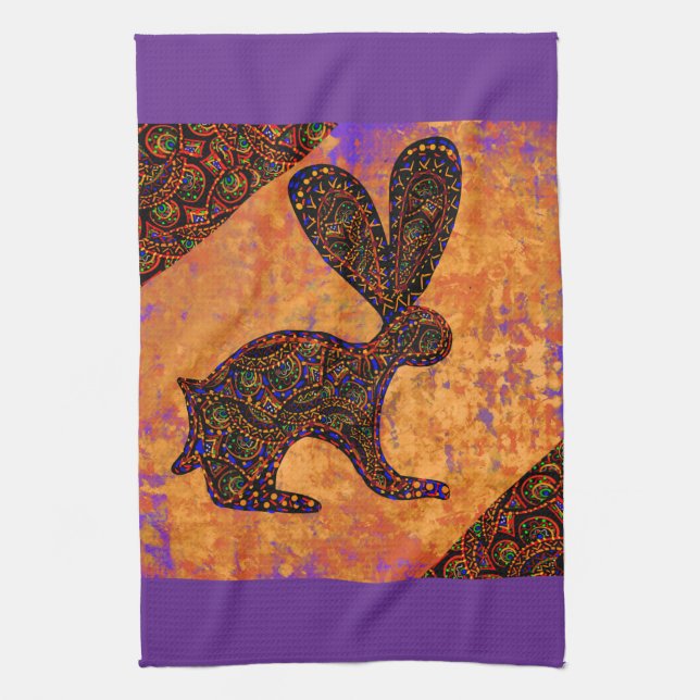 RABBIT KITCHEN TOWEL (Vertical)