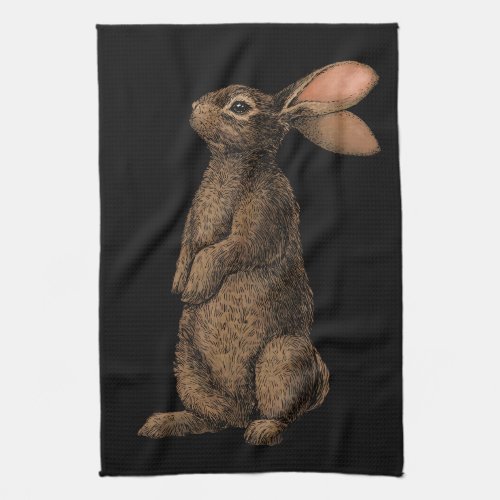 Rabbit Kitchen Towel