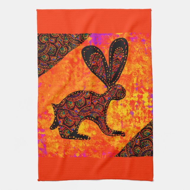 RABBIT KITCHEN TOWEL (Vertical)
