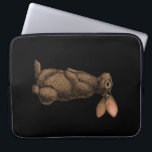 Rabbit Laptop Sleeve<br><div class="desc">Hand-painted cute rabbit.</div>