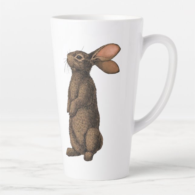 Rabbit Latte Mug (Right)