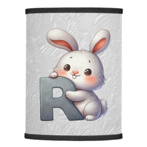 Rabbit Letter R Lamp Shade