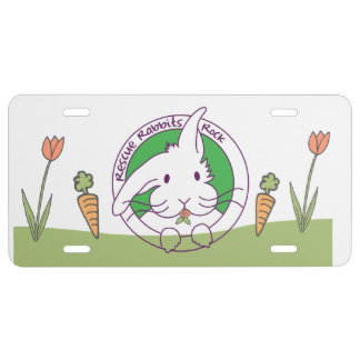 Rabbit License Plate