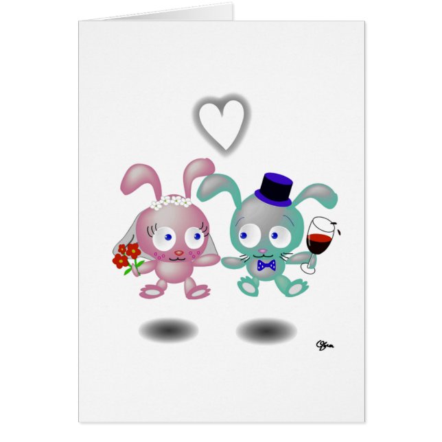 rabbit love cards (Front)