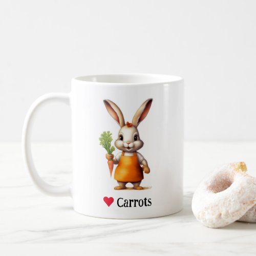 Rabbit Loves Carrots Mug