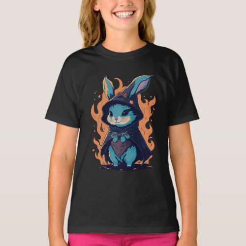 Rabbit Mage Hat T_Shirt