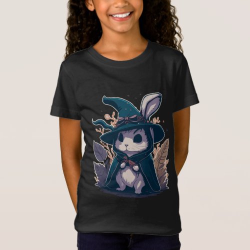 Rabbit Mage Staff T_Shirt