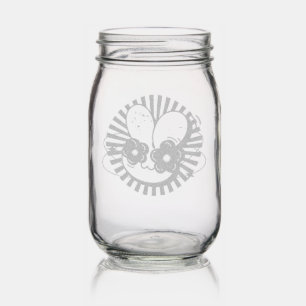 Rabbit Mason Jar