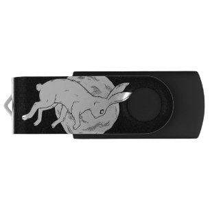 Rabbit Moon Flash Drive