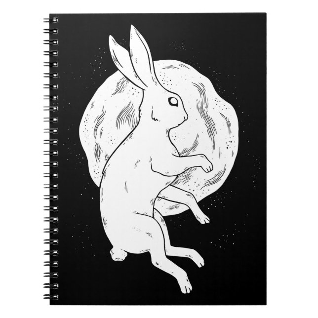 Rabbit Moon Notebook (Front)