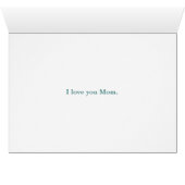 Rabbit Mother's Day Card (Inside Horizontal (Bottom))