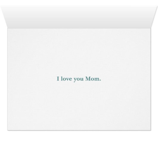 Rabbit Mother's Day Card (Inside Horizontal (Bottom))