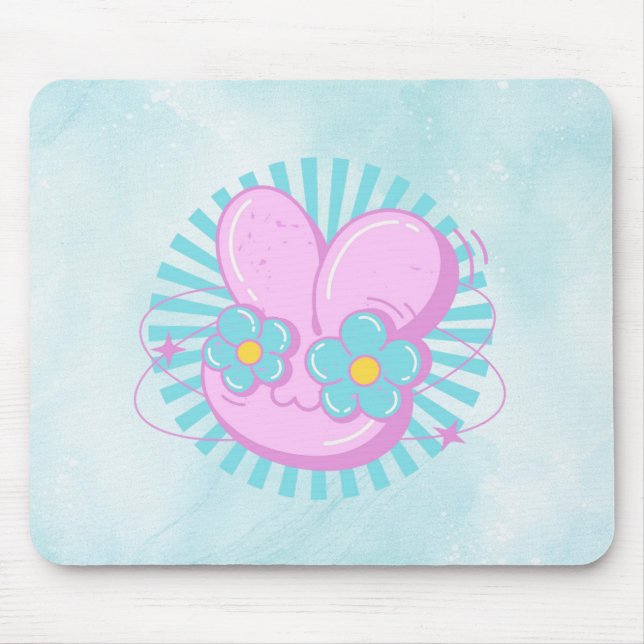 Rabbit Mouse Pad (Front)