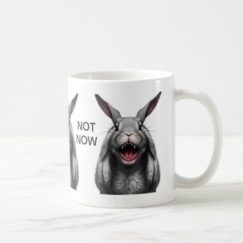 Rabbit Mug _  Not Now