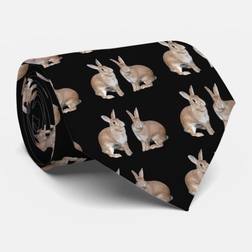 rabbit neck tie