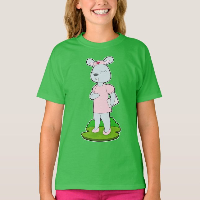 Rabbit Nurse T-Shirt (Front)