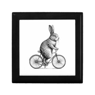 Rabbit On A Bike Bunny Bicycle Cycing Biking Men W Gift Box