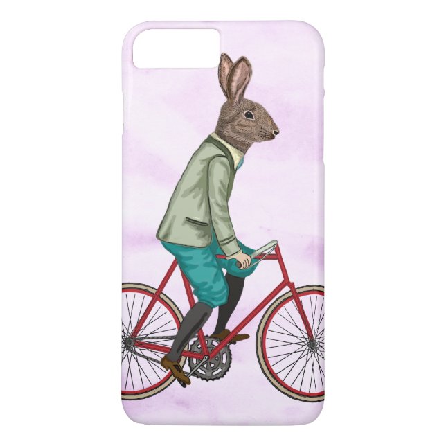 Rabbit On Bike 3 Case-Mate iPhone Case (Back)