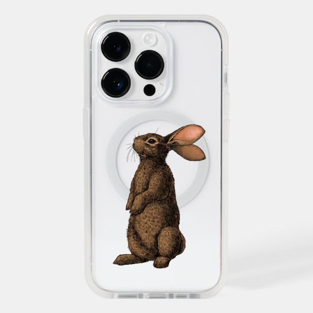 Rabbit OtterBox iPhone Case (Back)