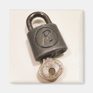 rabbit padlock magnet