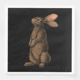 Rabbit Paper Dinner Napkins