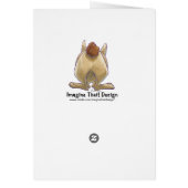 Rabbit Party Center Cards (Back)