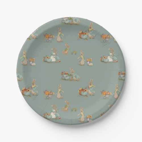 Rabbit Peter autumn party Paper Plates