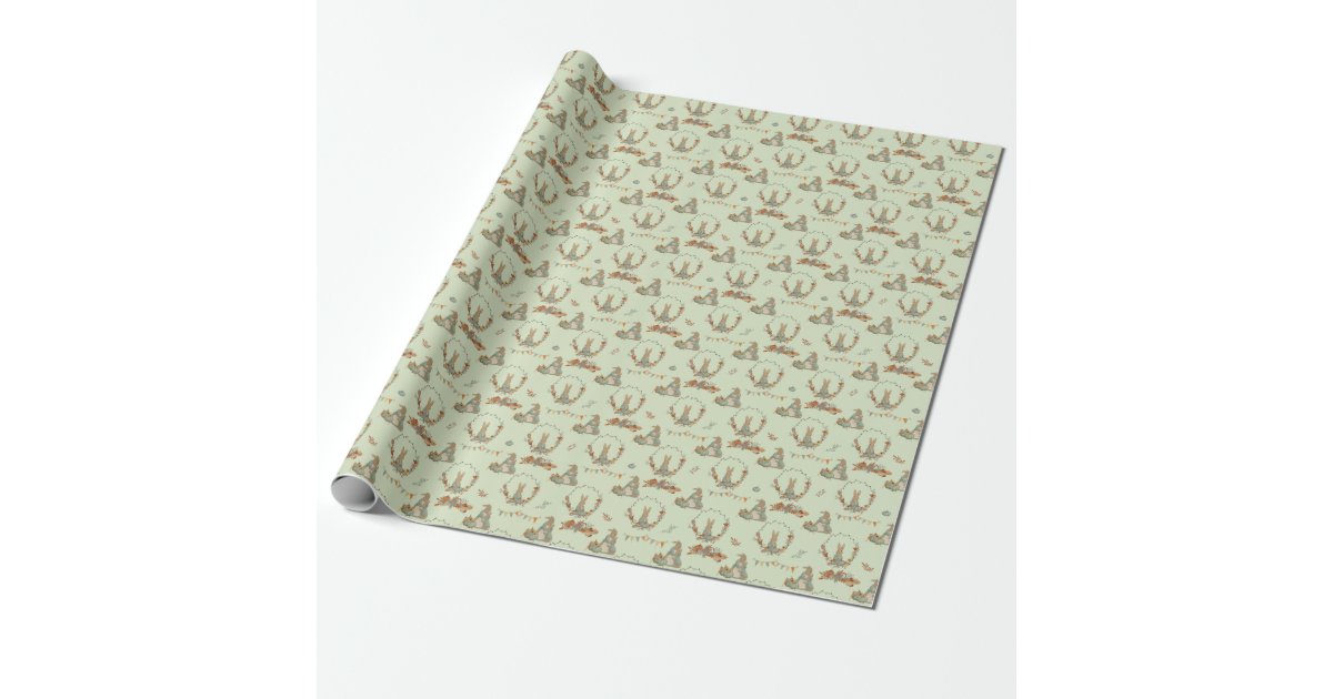 Rabbit Peter autumn Wrapping Wrapping Paper Zazzle