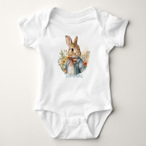 Rabbit Peter Baby Bodysuit