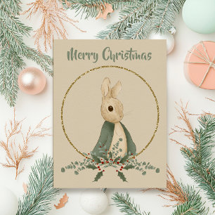 Rabbit Peter christmas Postcard