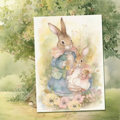 Rabbit Peter Mothers Day Card