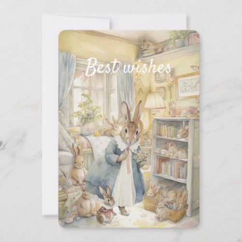 Rabbit Peter Mothers Day Card