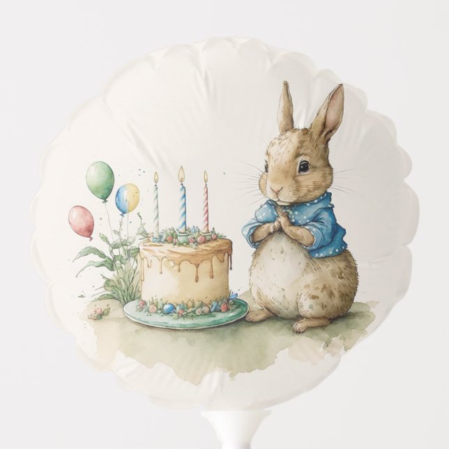 Rabbit Peter party Balloon  (Front)