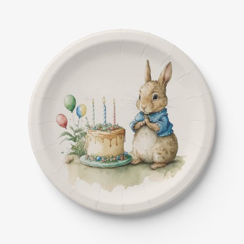 Rabbit Peter party Paper Plates 