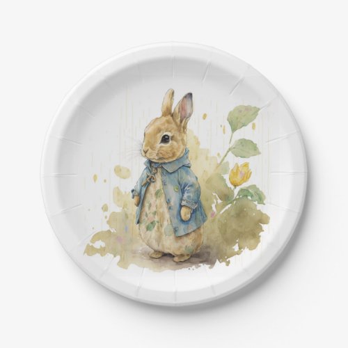 Rabbit Peter party Paper Plates