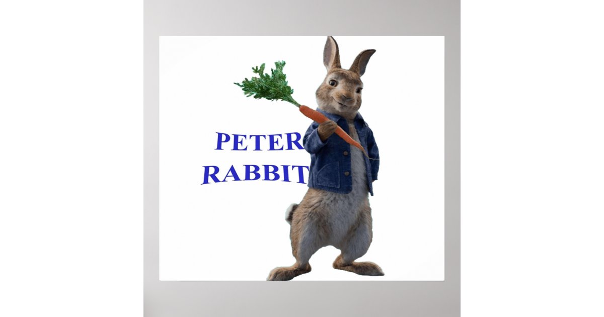 Rabbit Peter Poster | Zazzle