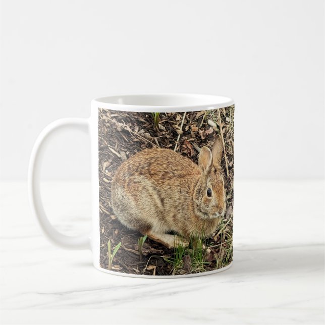 Rabbit Photo Mug (Left)