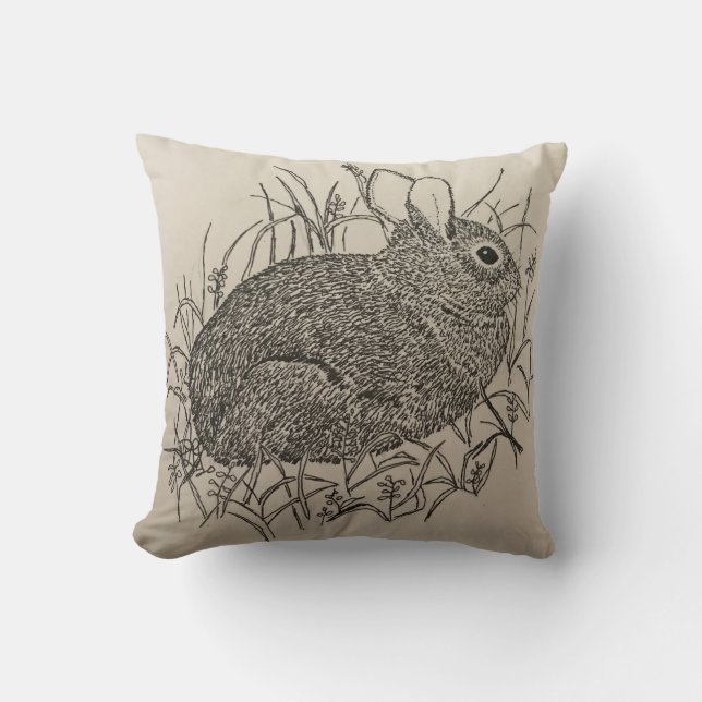 Rabbit Pillow (Front)