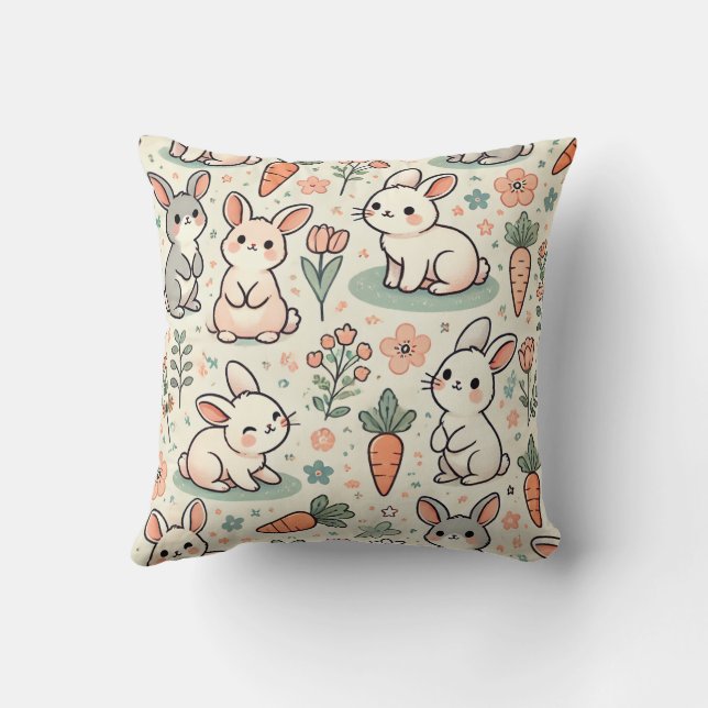 Rabbit Pillow (Back)