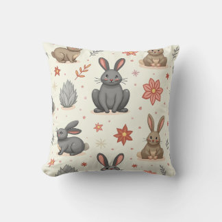 Rabbit Pillow Cushion