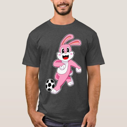 Rabbit player Soccer T_Shirt