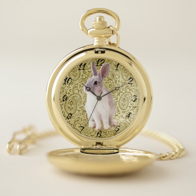 RABBIT POCKET WATCH (Inside)