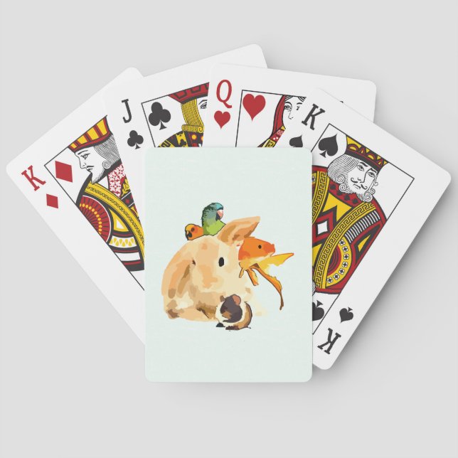 rabbit poker cards (Back)