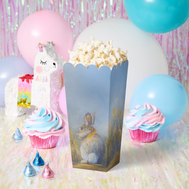 Rabbit Popcorn Favor Boxes (Party)