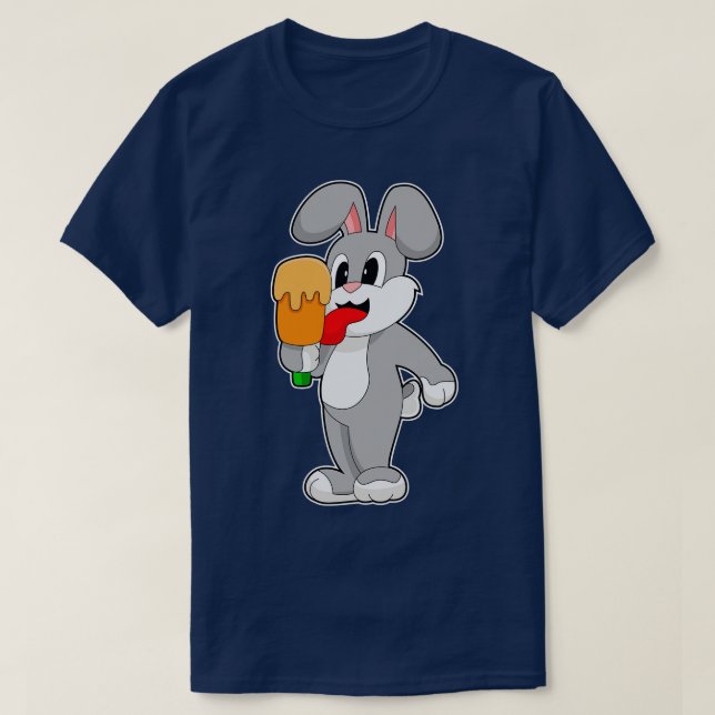 Rabbit Popsicle T-Shirt (Design Front)