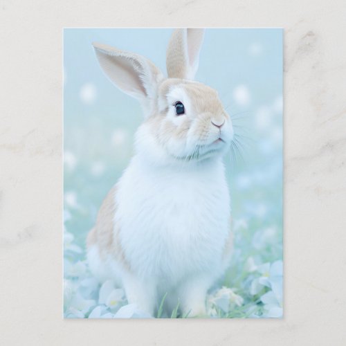 Rabbit Portrait 095 Postcard
