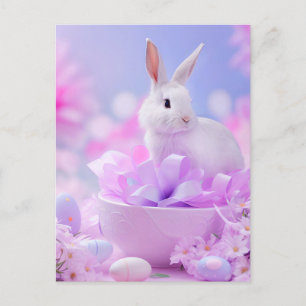 Rabbit Portrait 112 Postcard
