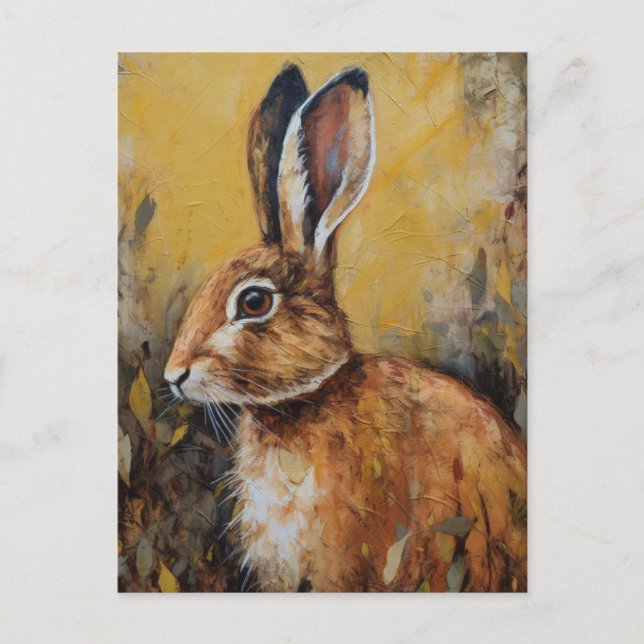 Rabbit Postcard (Front)