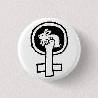 Rabbit Power! Official Susan Ash-Lee Products Button